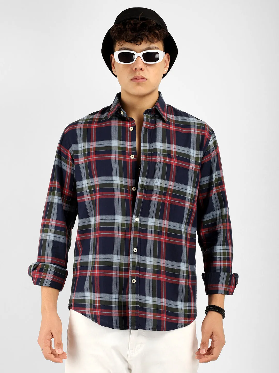 Fabric Emeric Navy Shirt