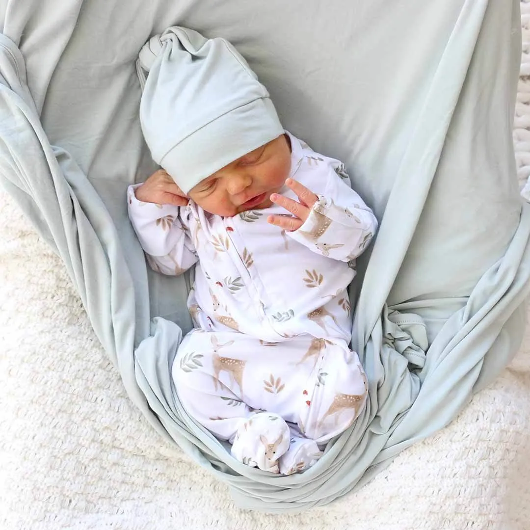 Finley's Fawn Zipper Footie