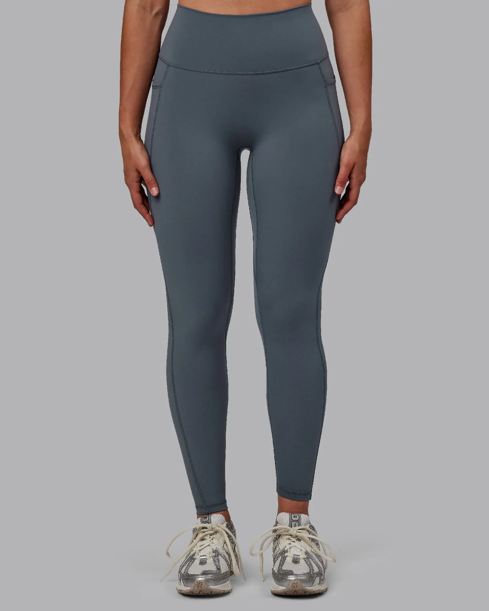 Fusion Full Length Leggings - Turbulence