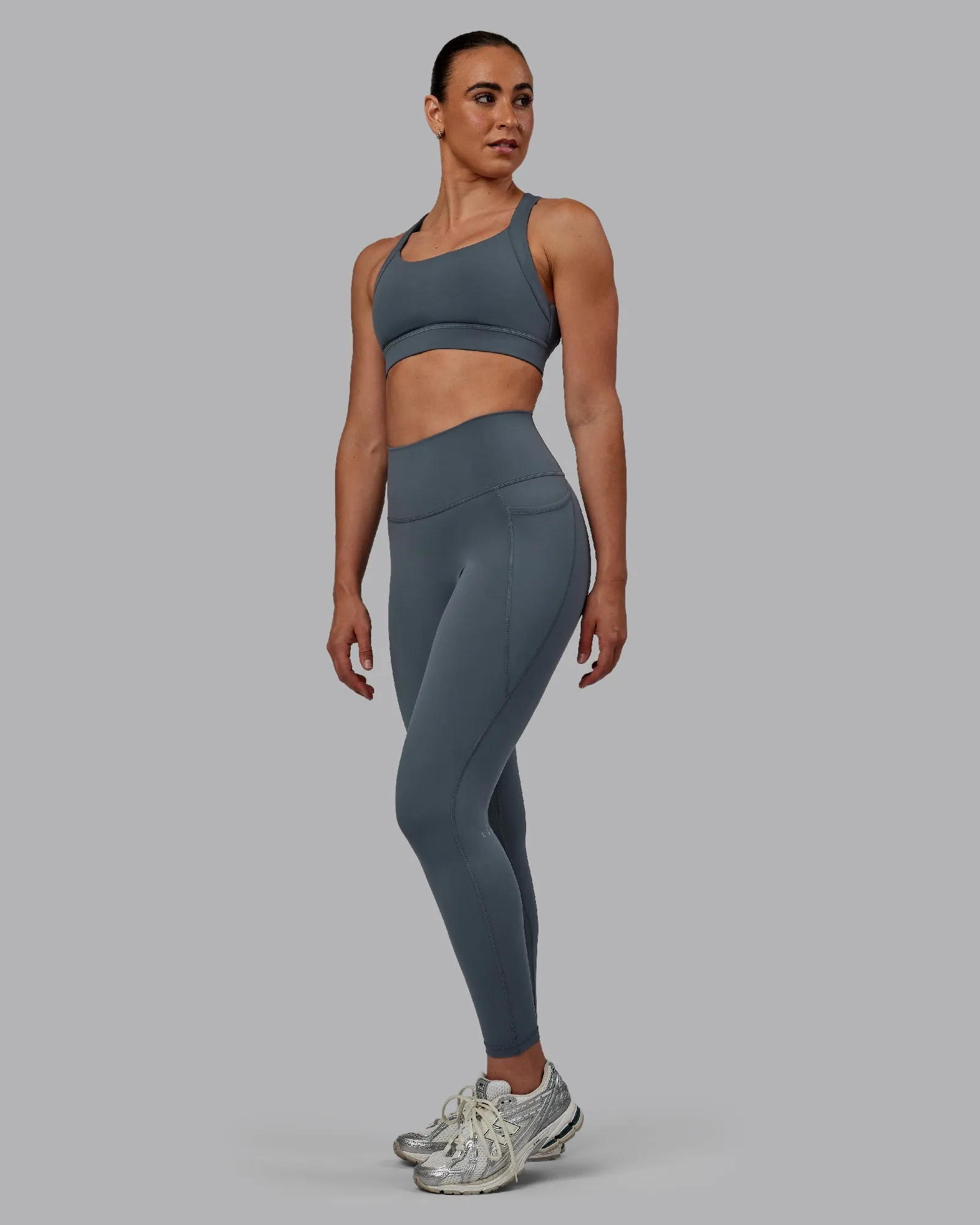 Fusion Full Length Leggings - Turbulence