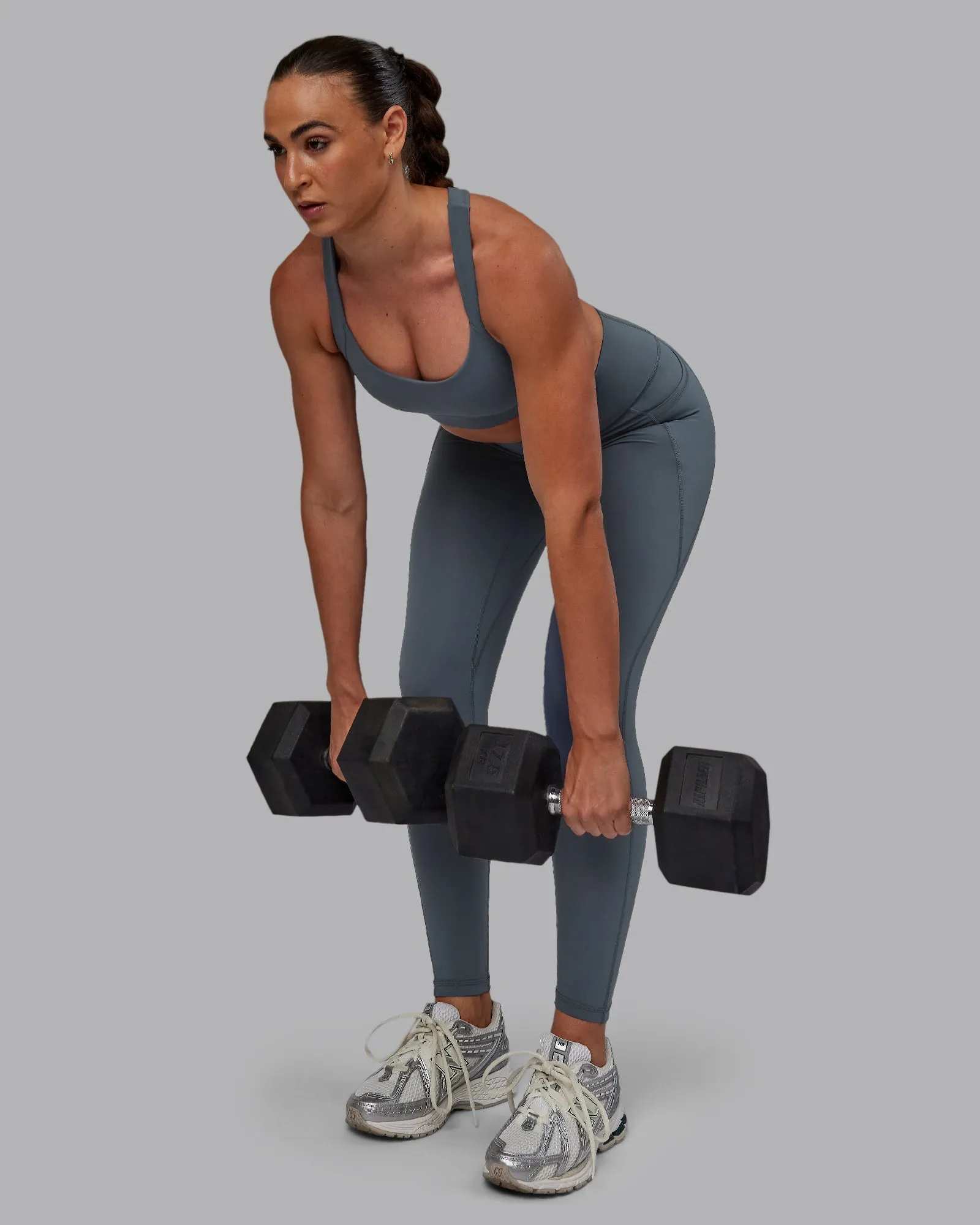 Fusion Full Length Leggings - Turbulence