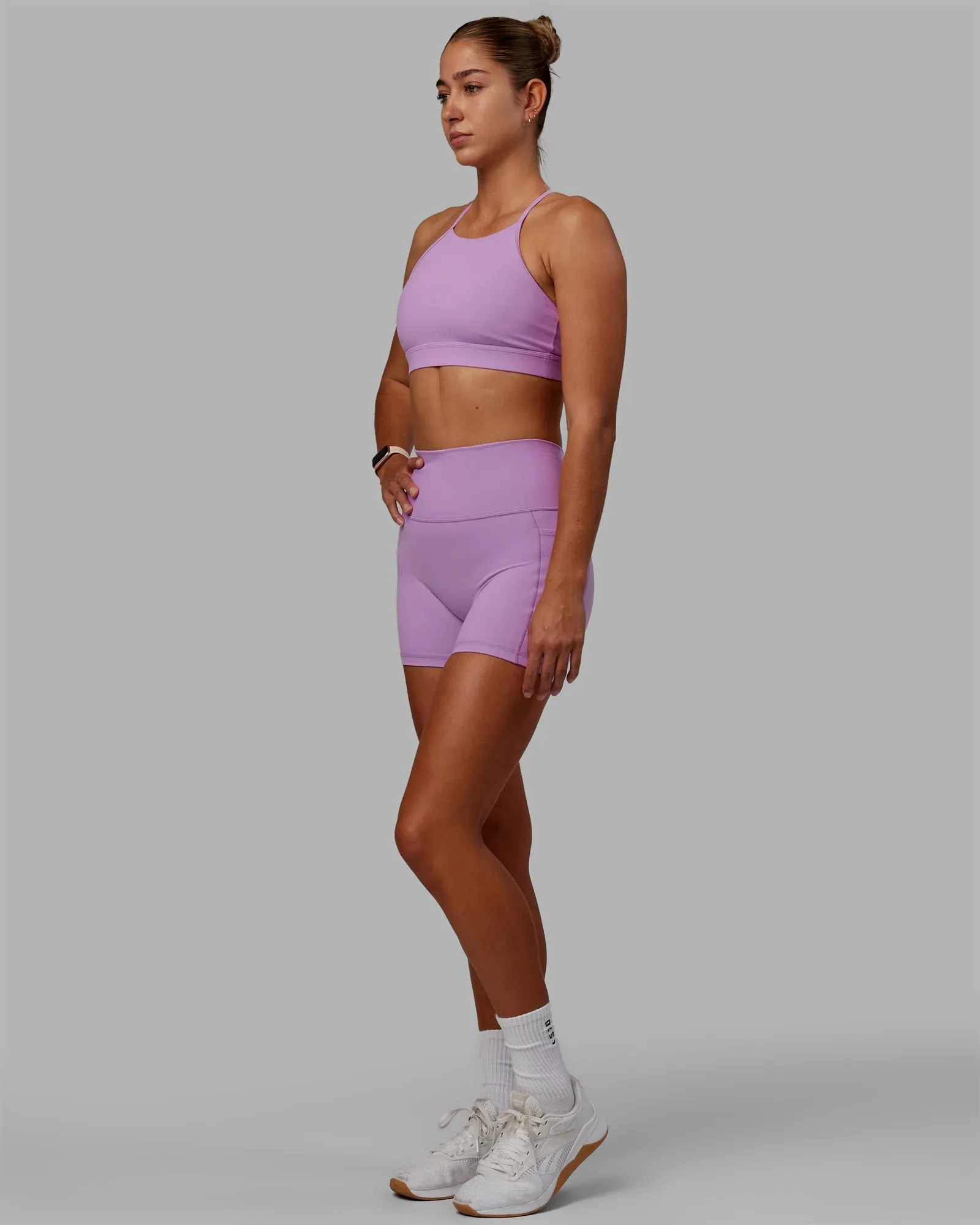 Fusion X-Length Shorts - Light Violet