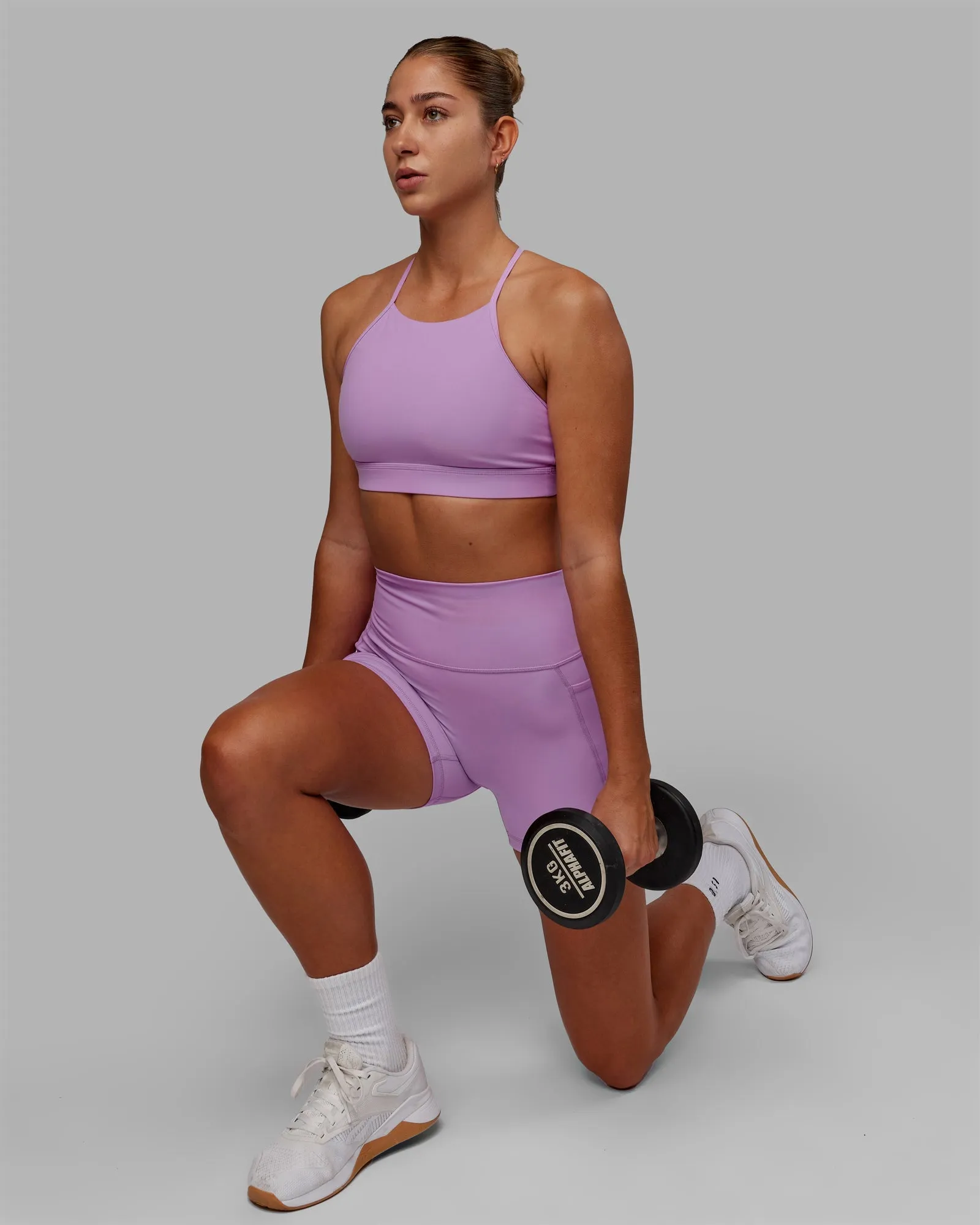Fusion X-Length Shorts - Light Violet