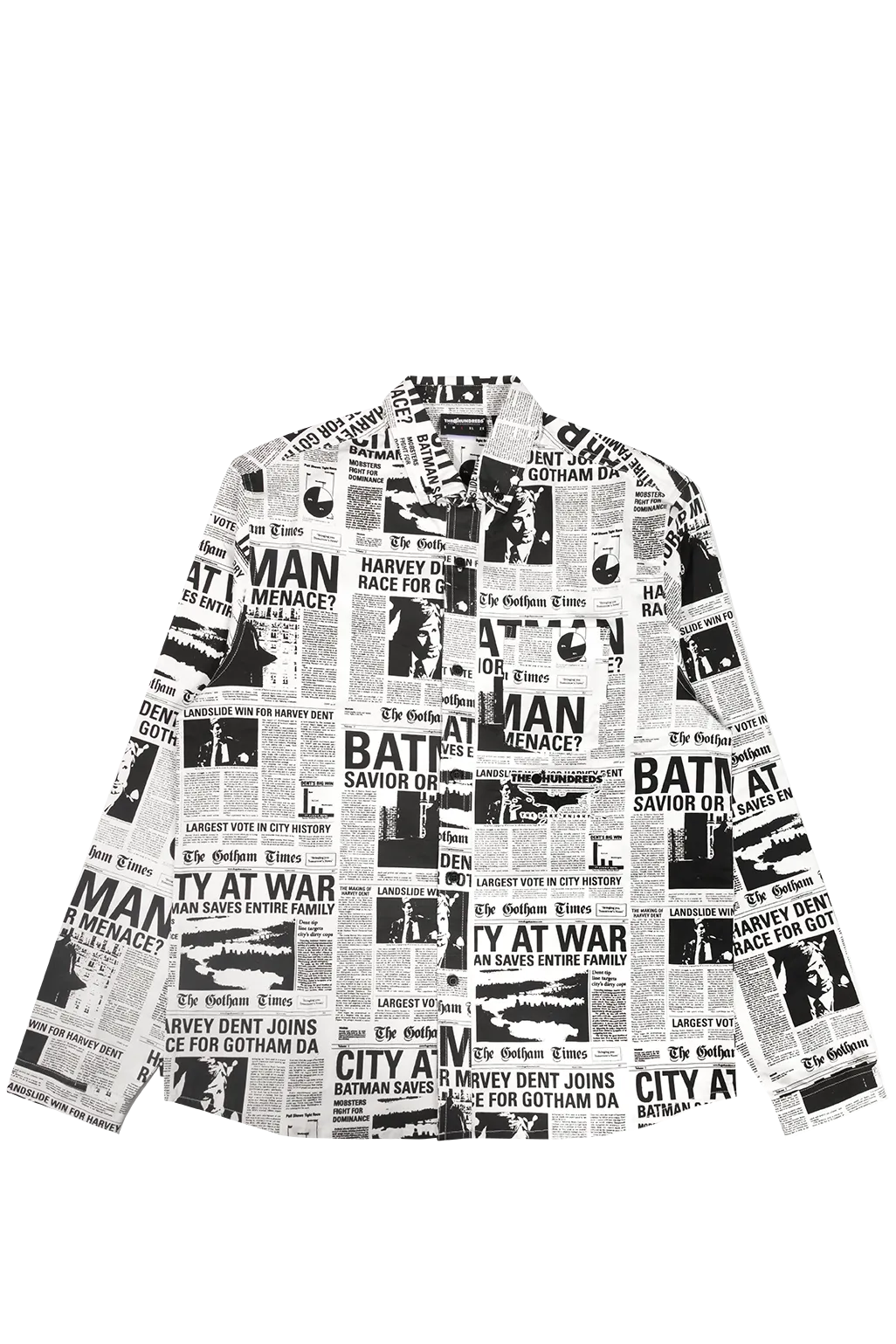 Gotham Times Button Up