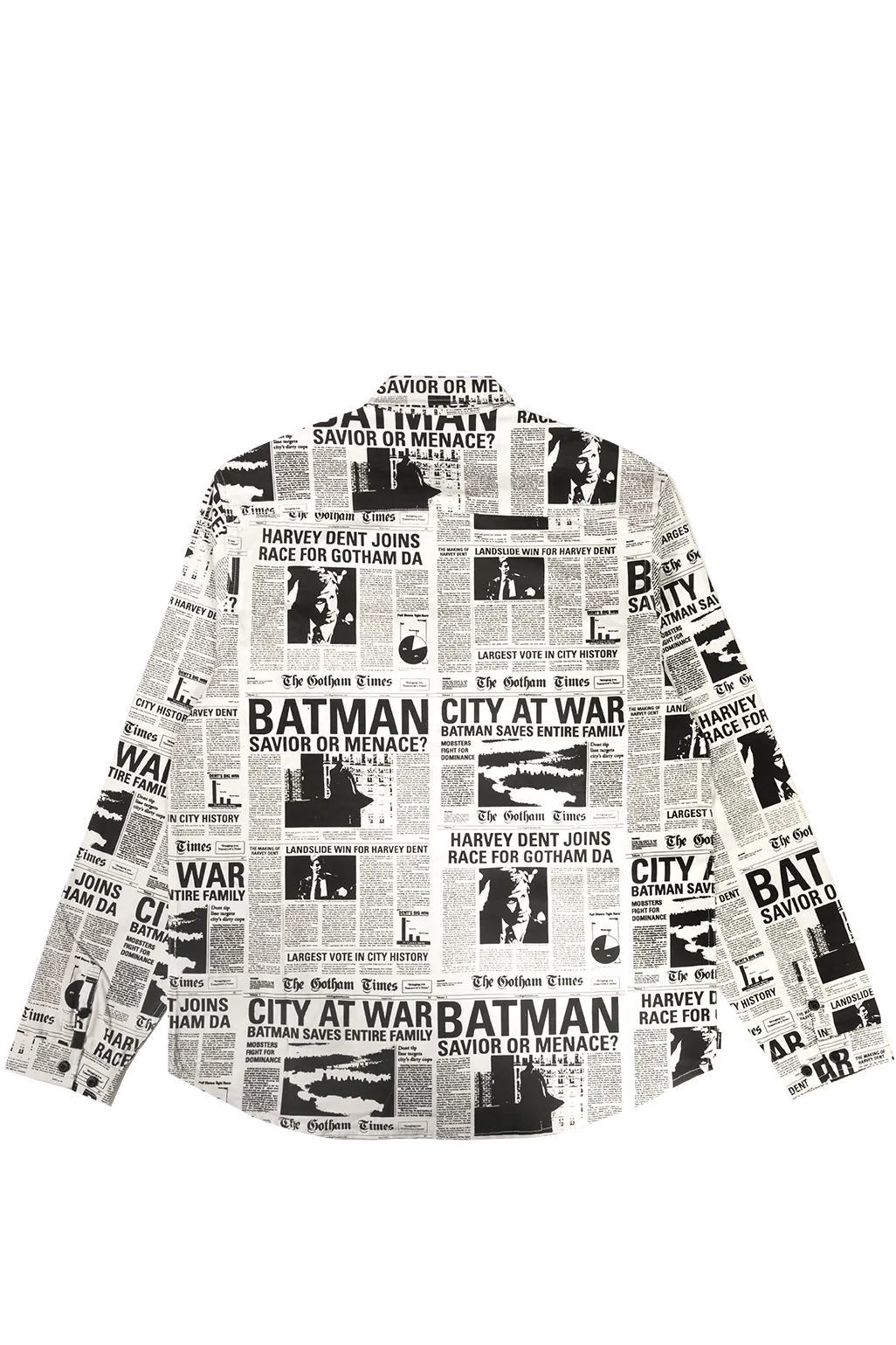 Gotham Times Button Up