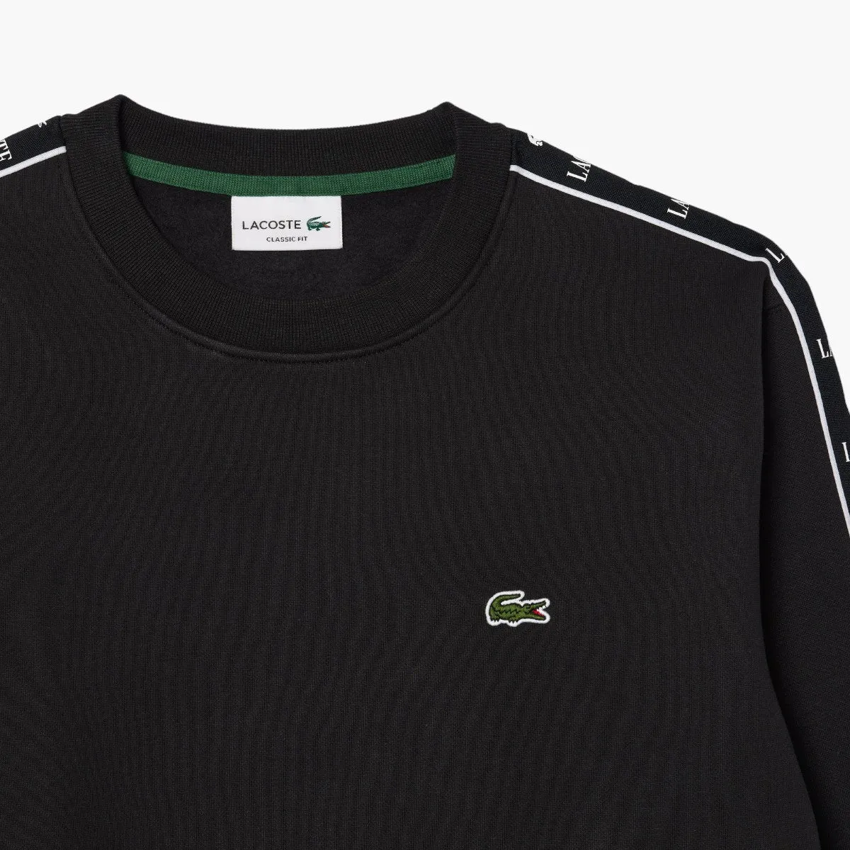 Graphic Jacquard Crew Neck Sweatshirt