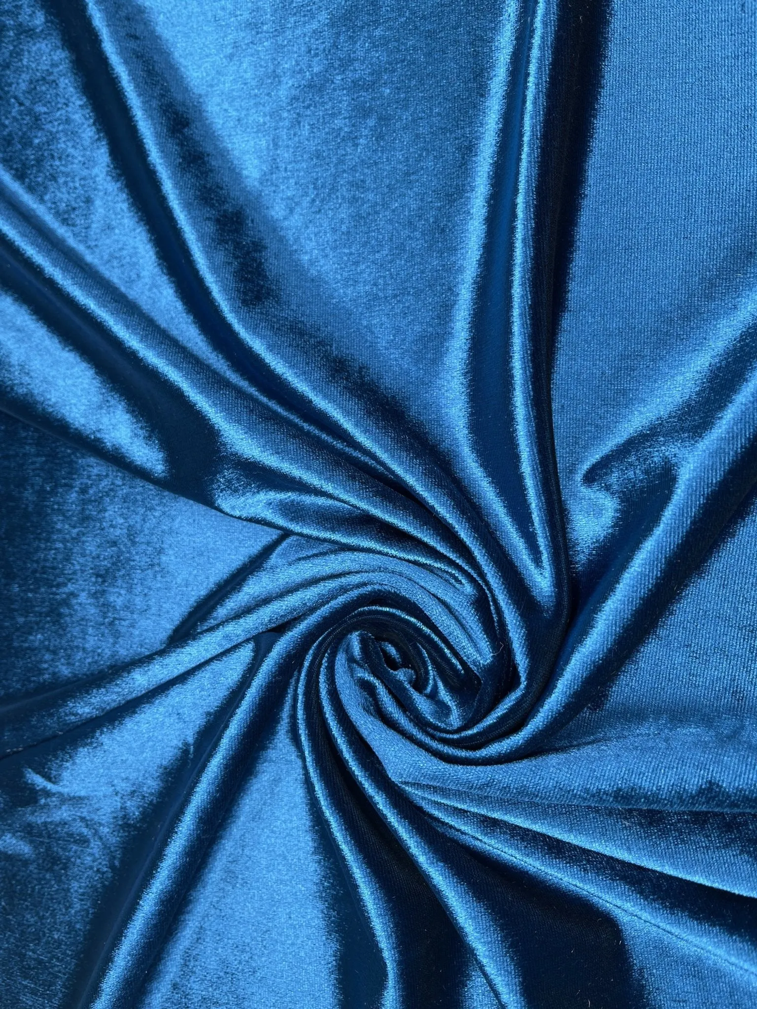High Steam Stretch Velvet Fabric