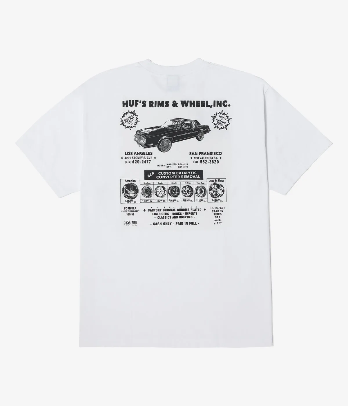Huf Rim & Wheel Inc T-Shirt