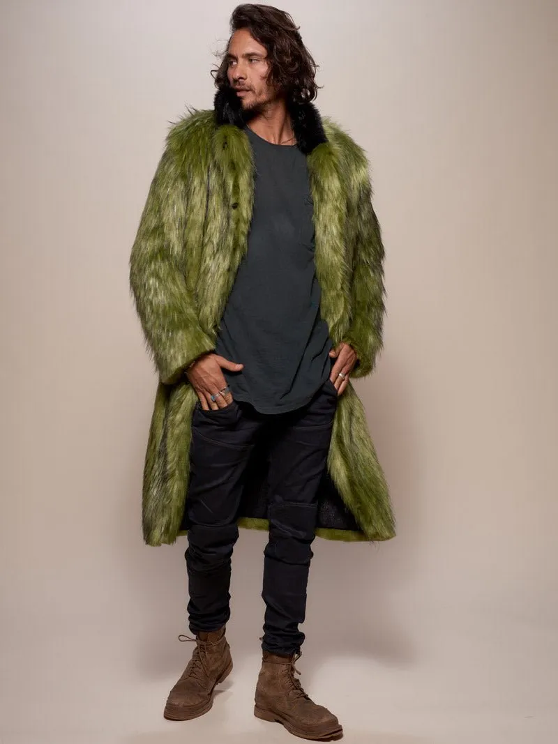 Jade Fox Faux Fur Calf Length Coat
