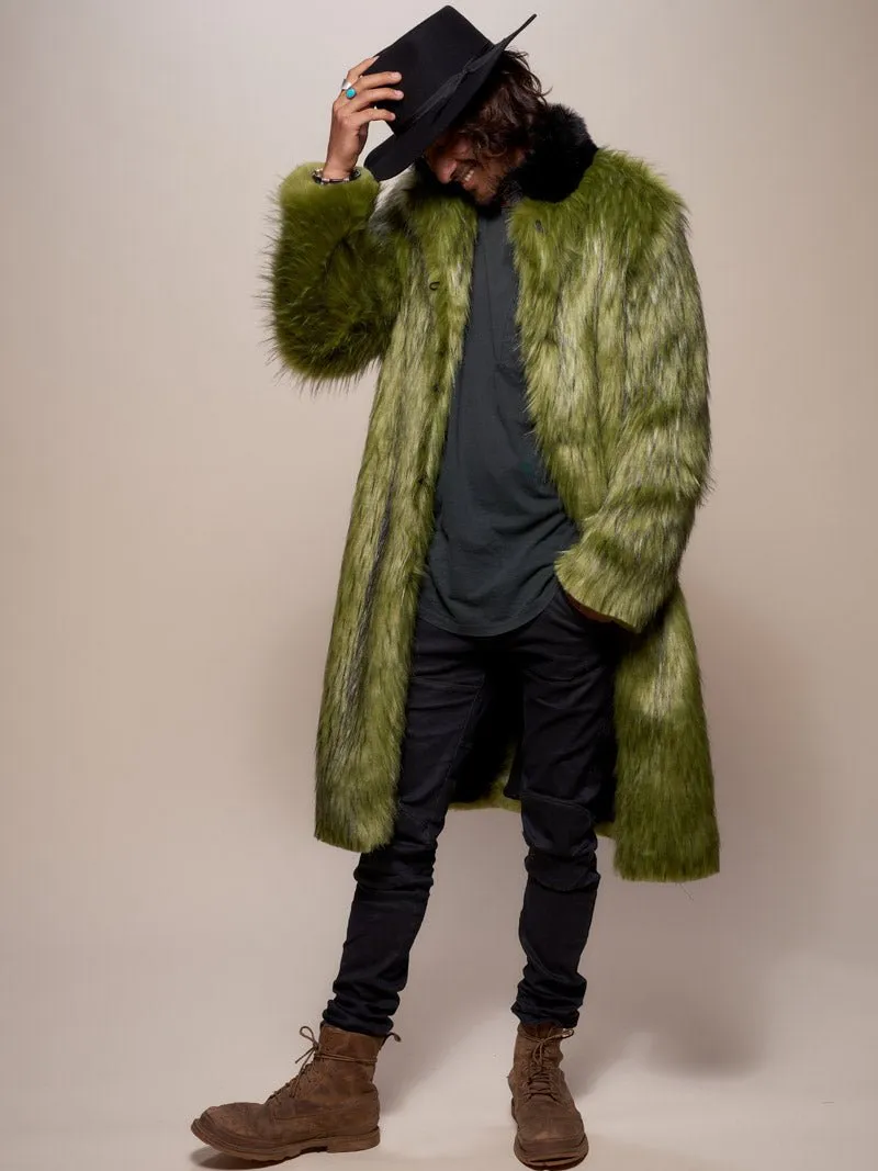 Jade Fox Faux Fur Calf Length Coat