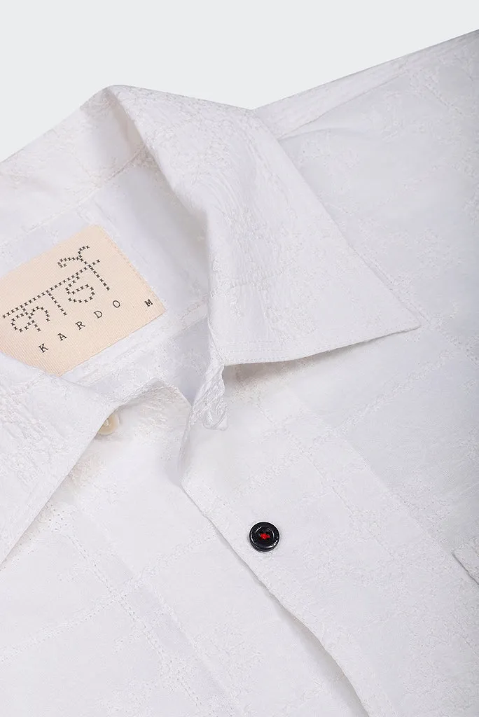 KARDO CHINTAN SCHIFFLI SHIRT