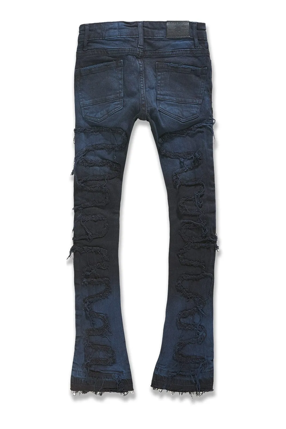Kids Stacked Oasis Denim (Dark Night)