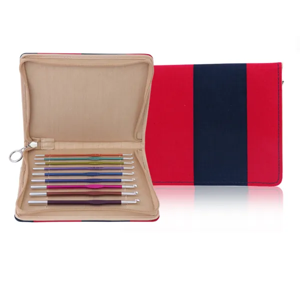 Knitters Pride Zing Aluminum Crochet Hook SET