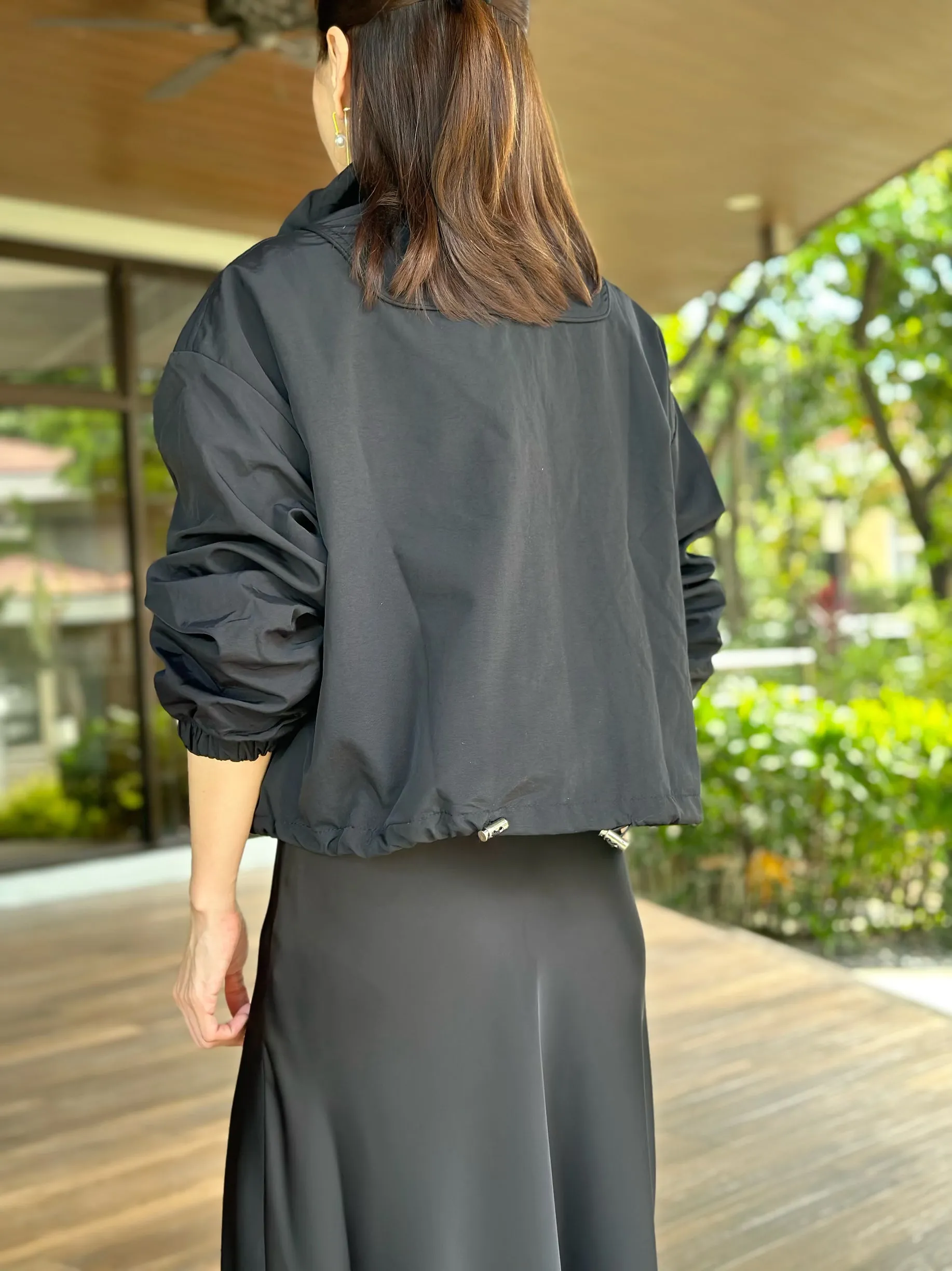 Lola Cargo Zipper Jacket Black