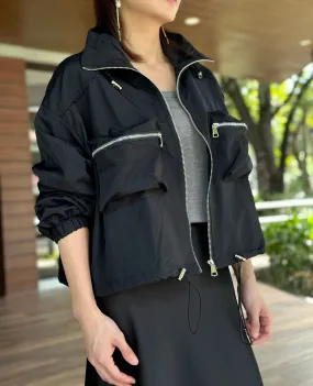 Lola Cargo Zipper Jacket Black