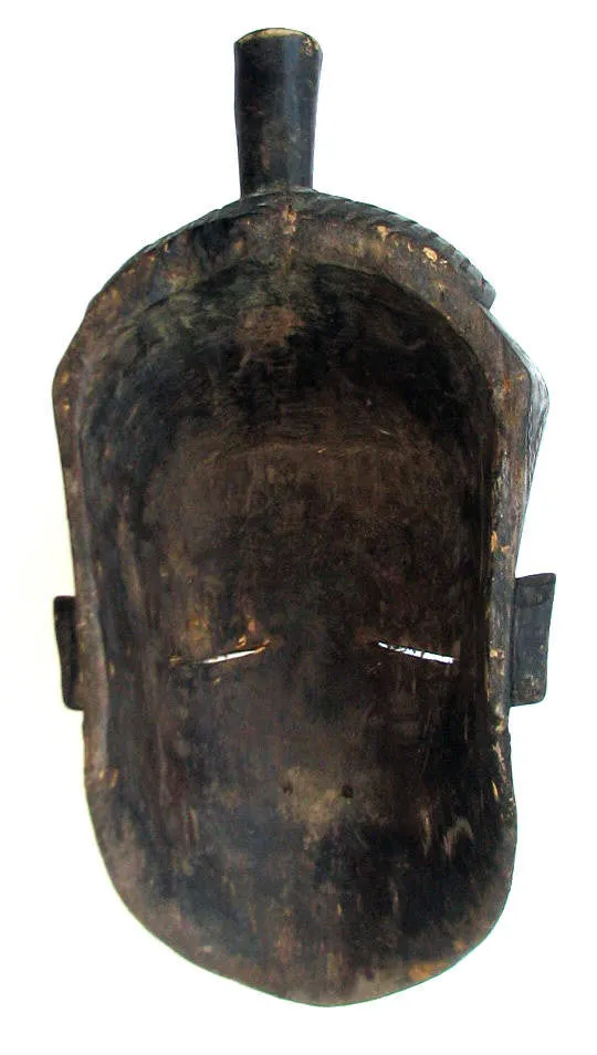Lulua Initiation Spirit  Mask
