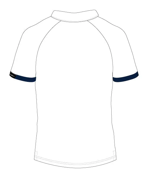 Men's Corporate Polo - WHITE/BLUE