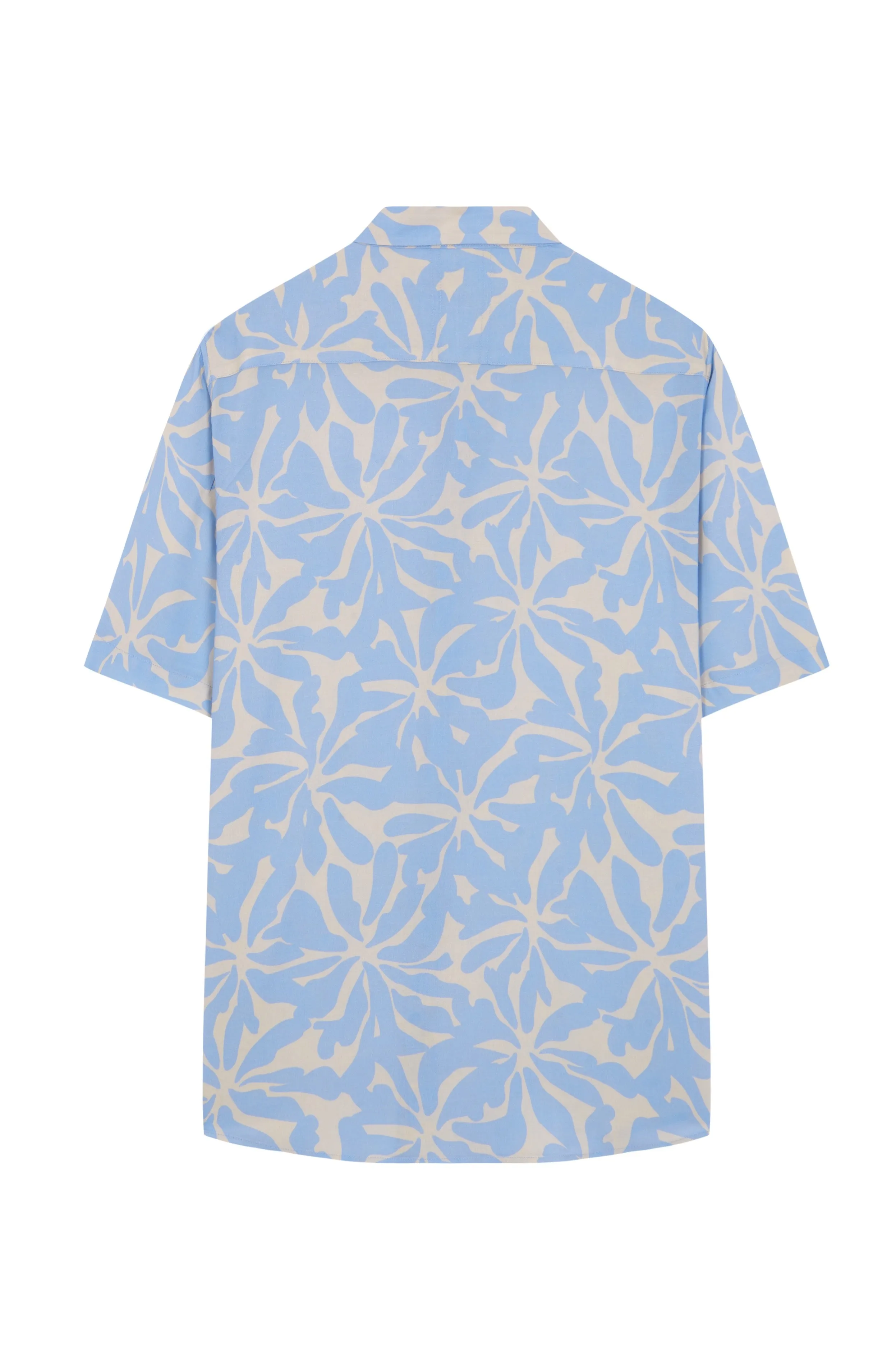 NAI0108D4 print shirt big flower