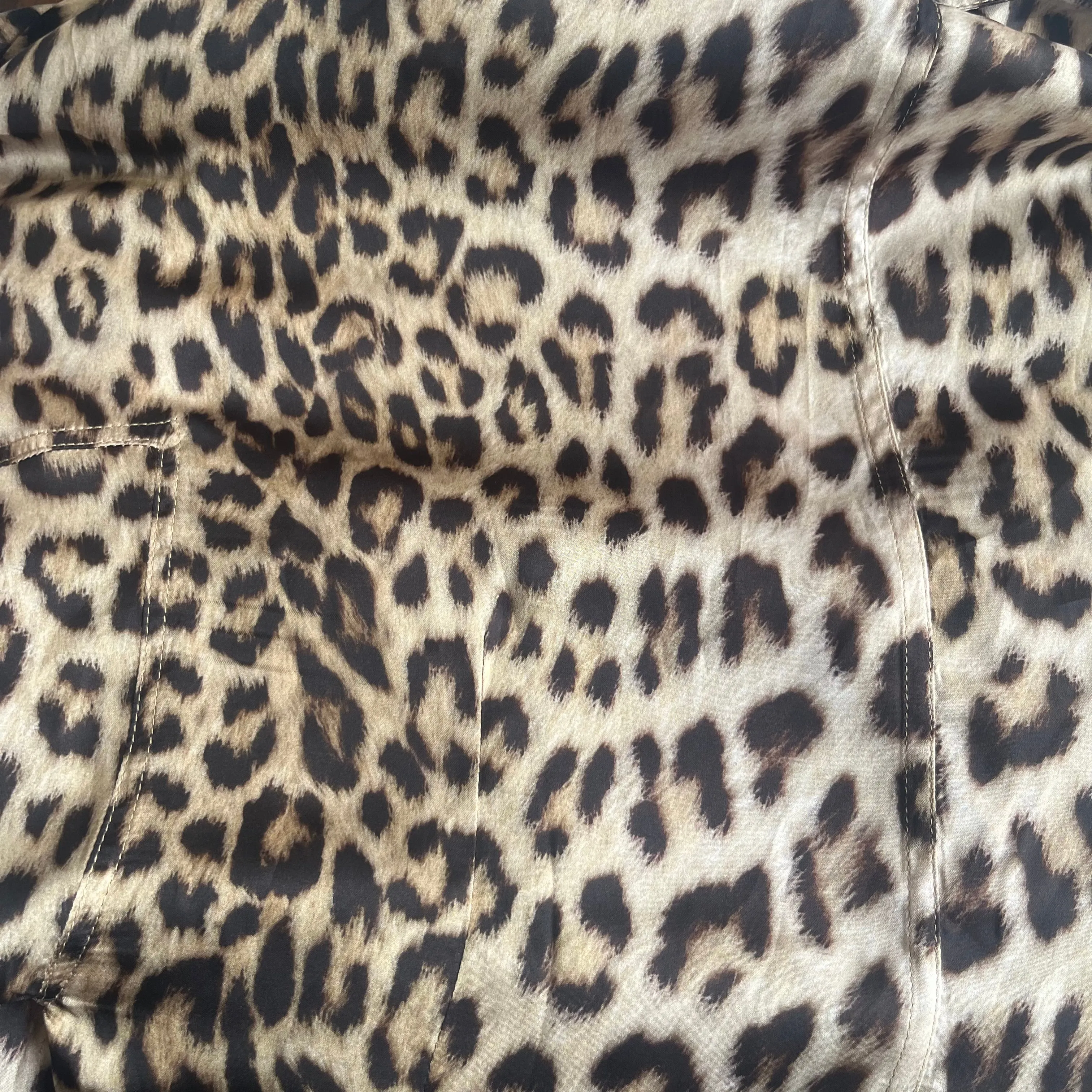 Officine Generale Brand New £550 Leopardprint Silk Twill Maxi Dress XS