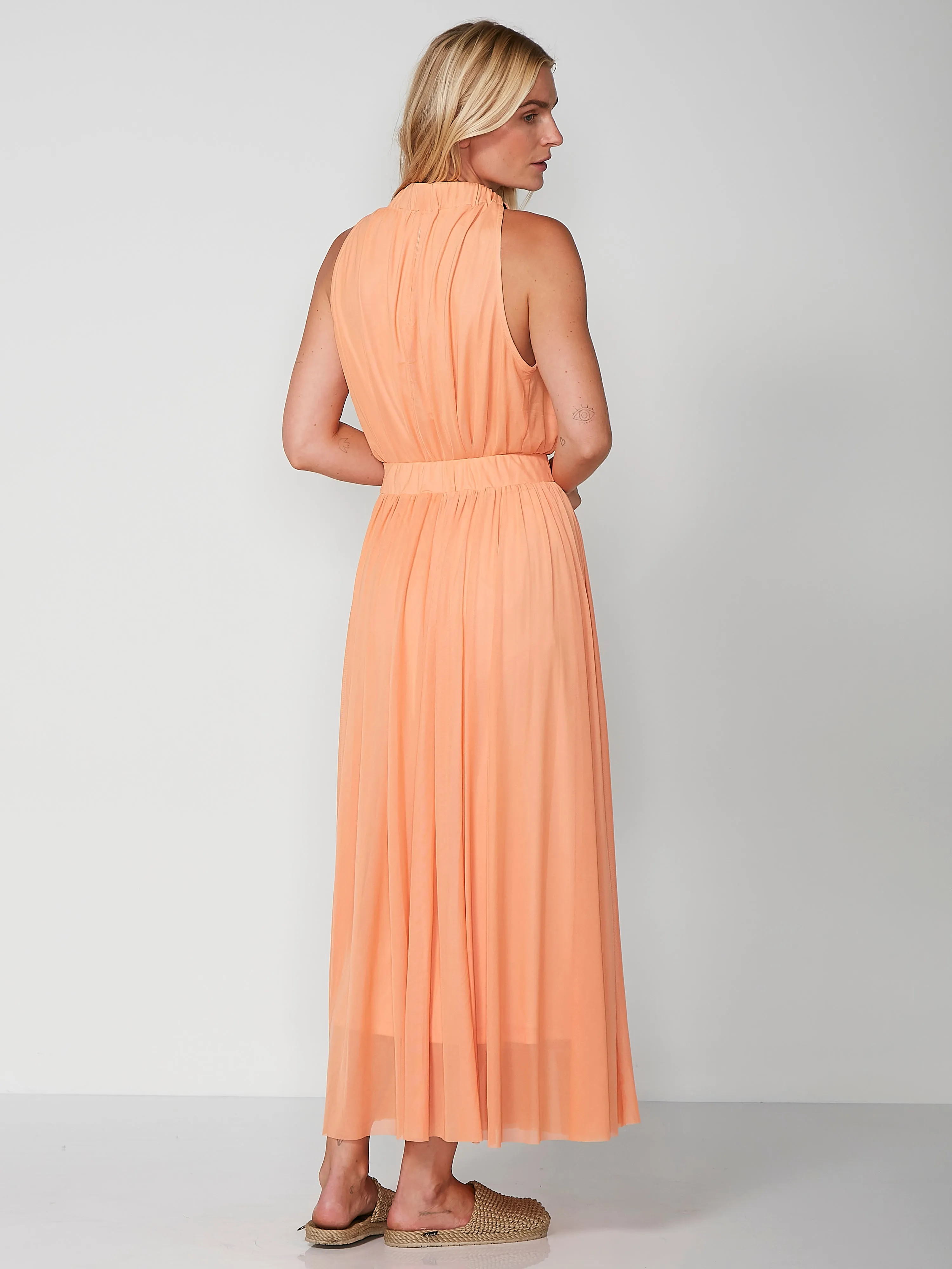PUTTE top - hot orange