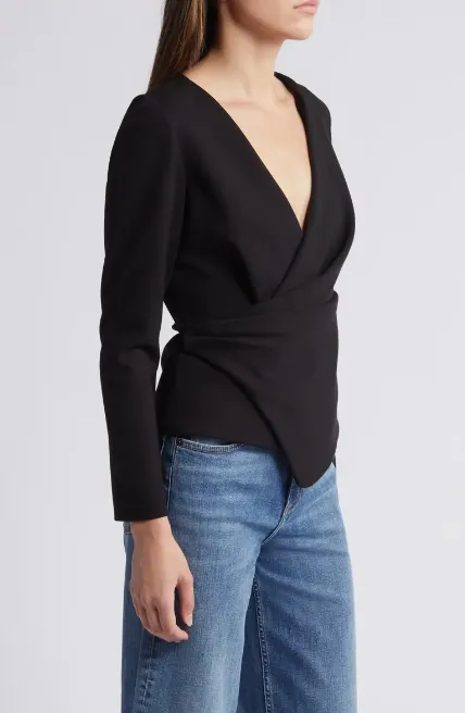 RAG & BONE IRINA WRAP LONG SLEEVE