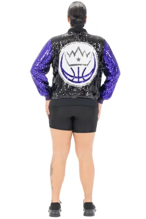Sacramento Basketball Sequin Jacket