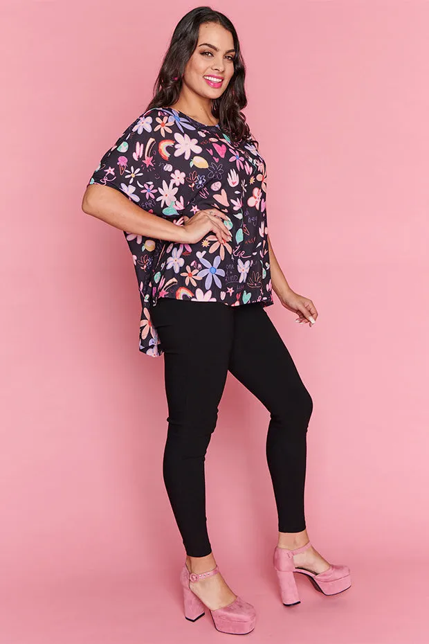 Serena Love Note Top