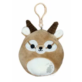 Squishmallow 3.5 Inch Adila the Antelope Plush Clip