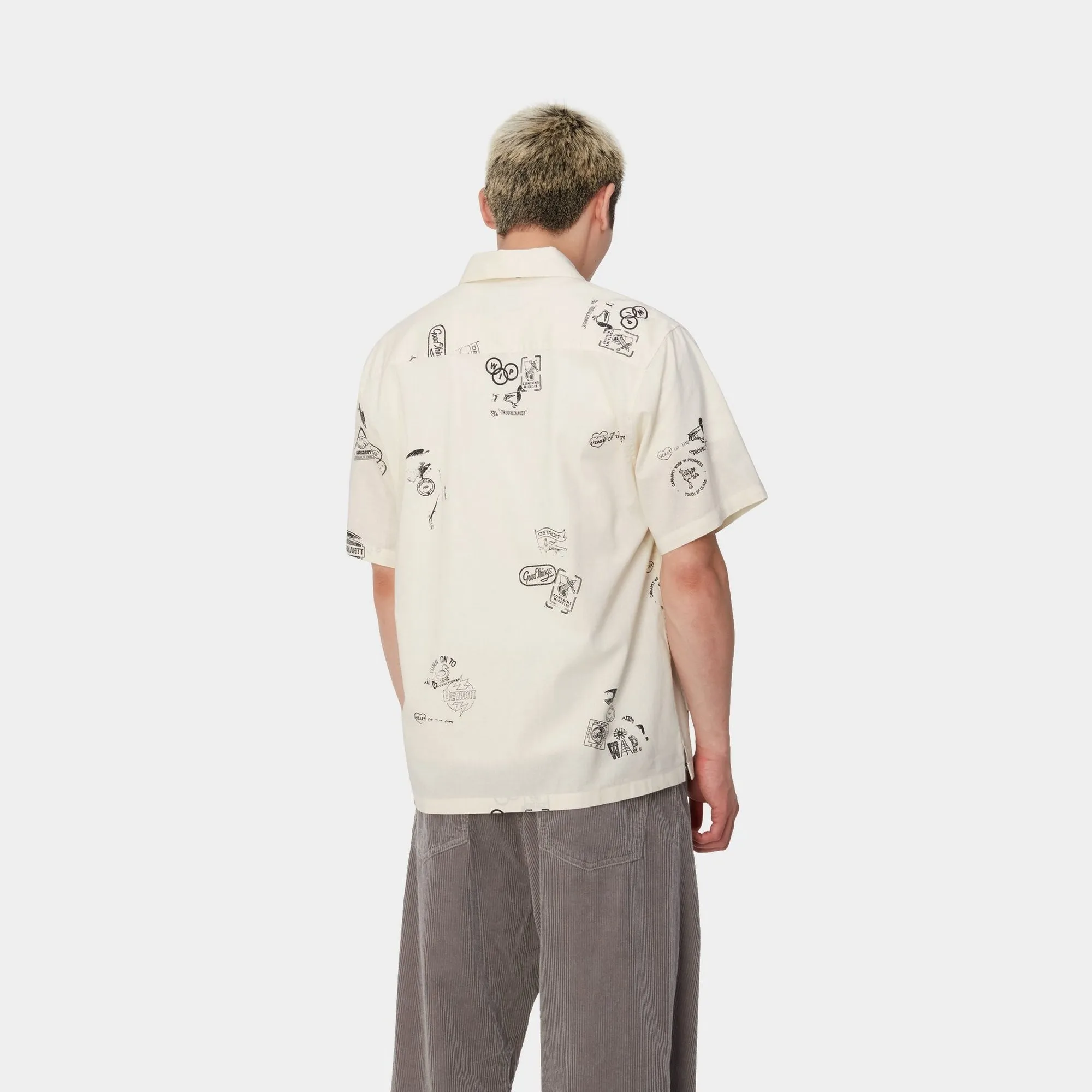 Stamp Print Shirt | Wax