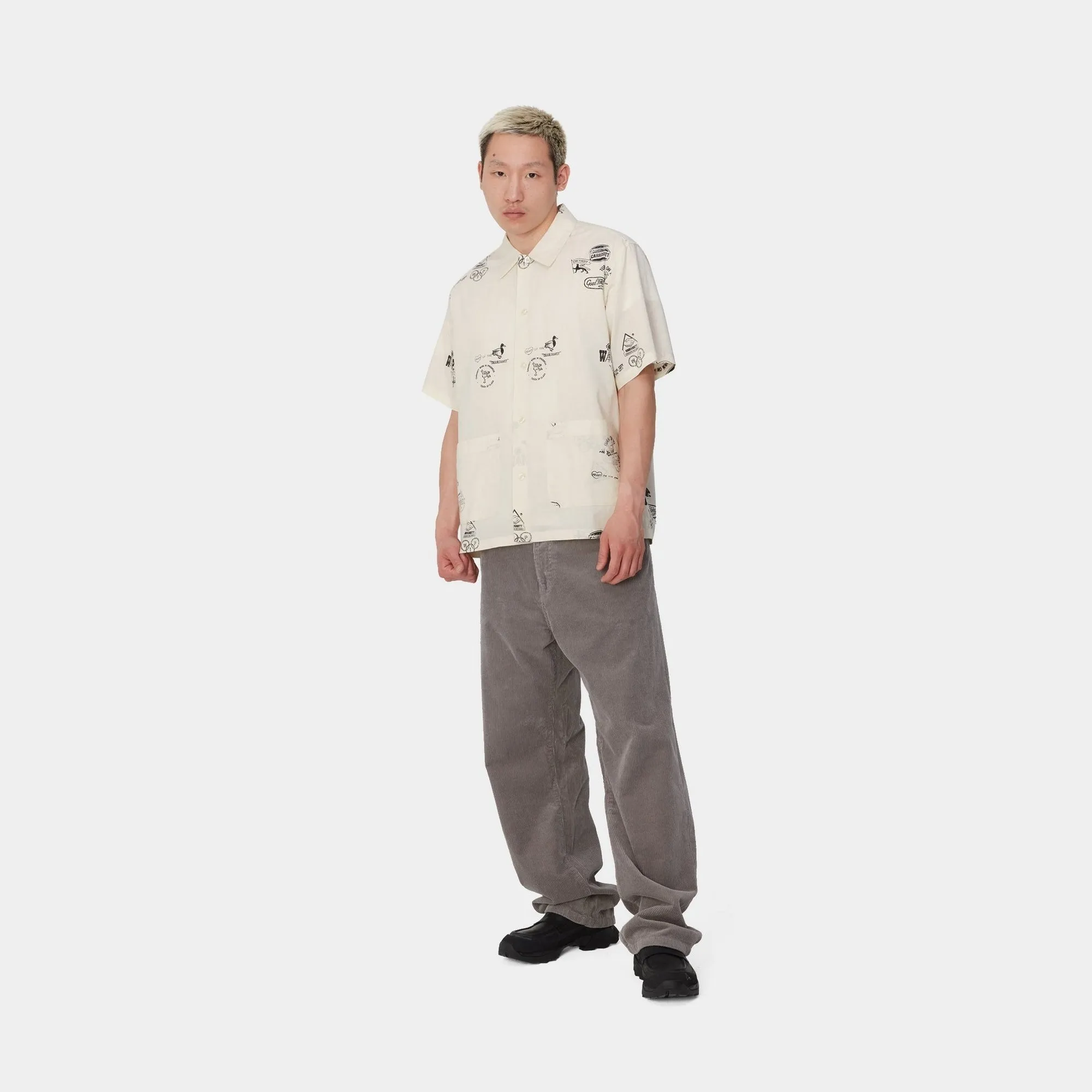 Stamp Print Shirt | Wax