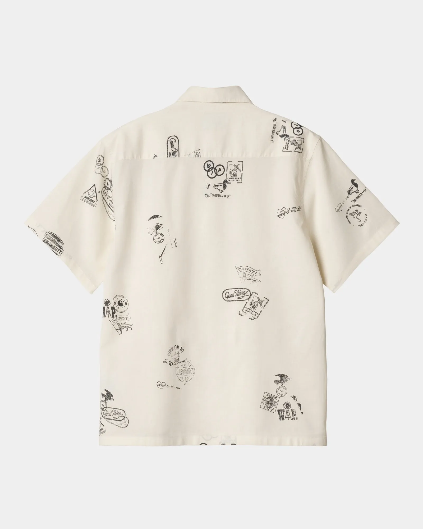 Stamp Print Shirt | Wax