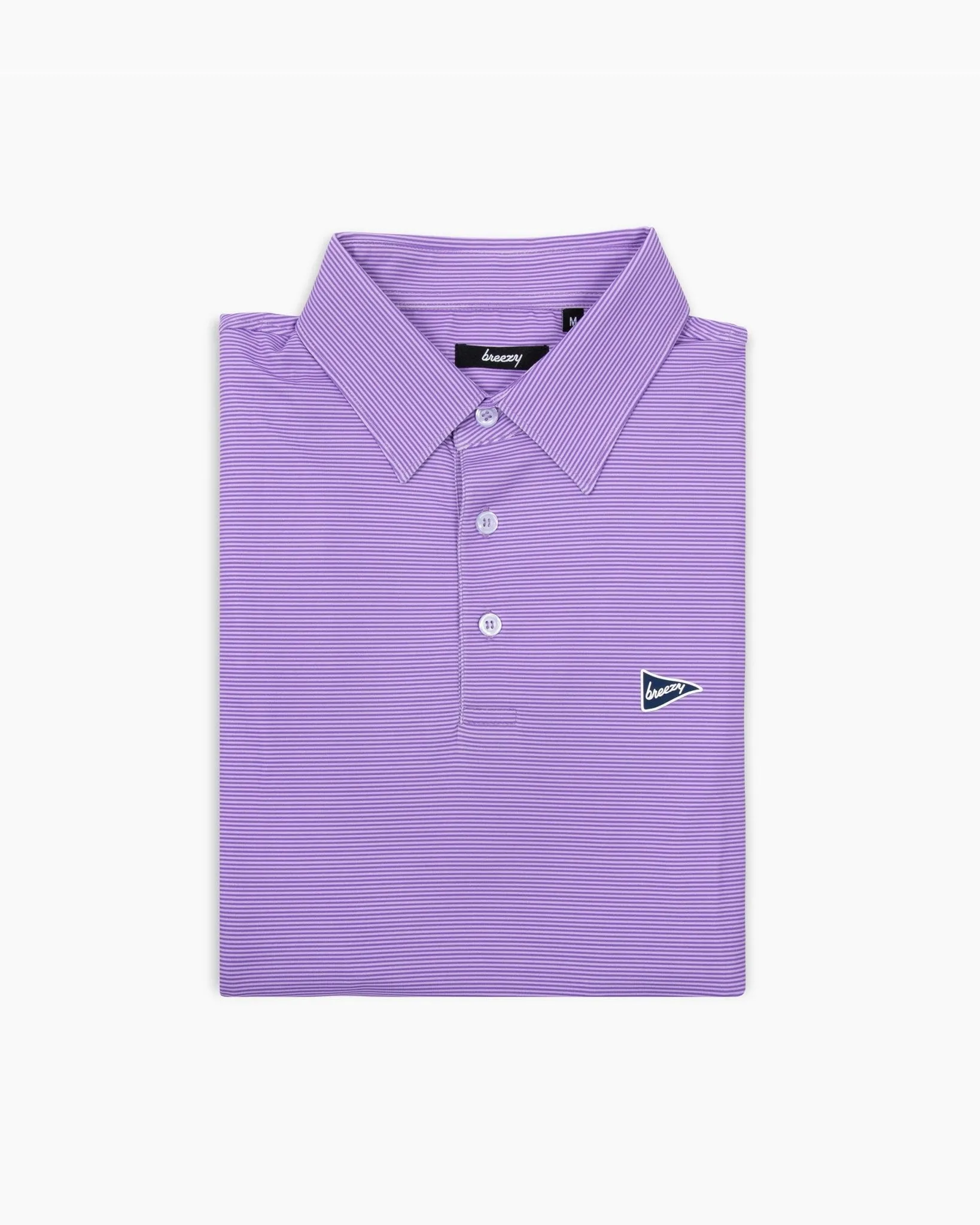 The Purple Stripe Polo