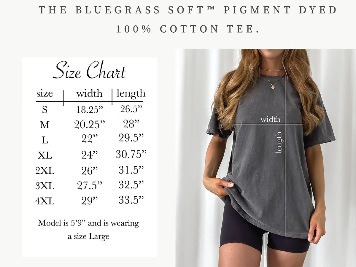 The Red River Gorge Pigment Dyed Tee (Denim)
