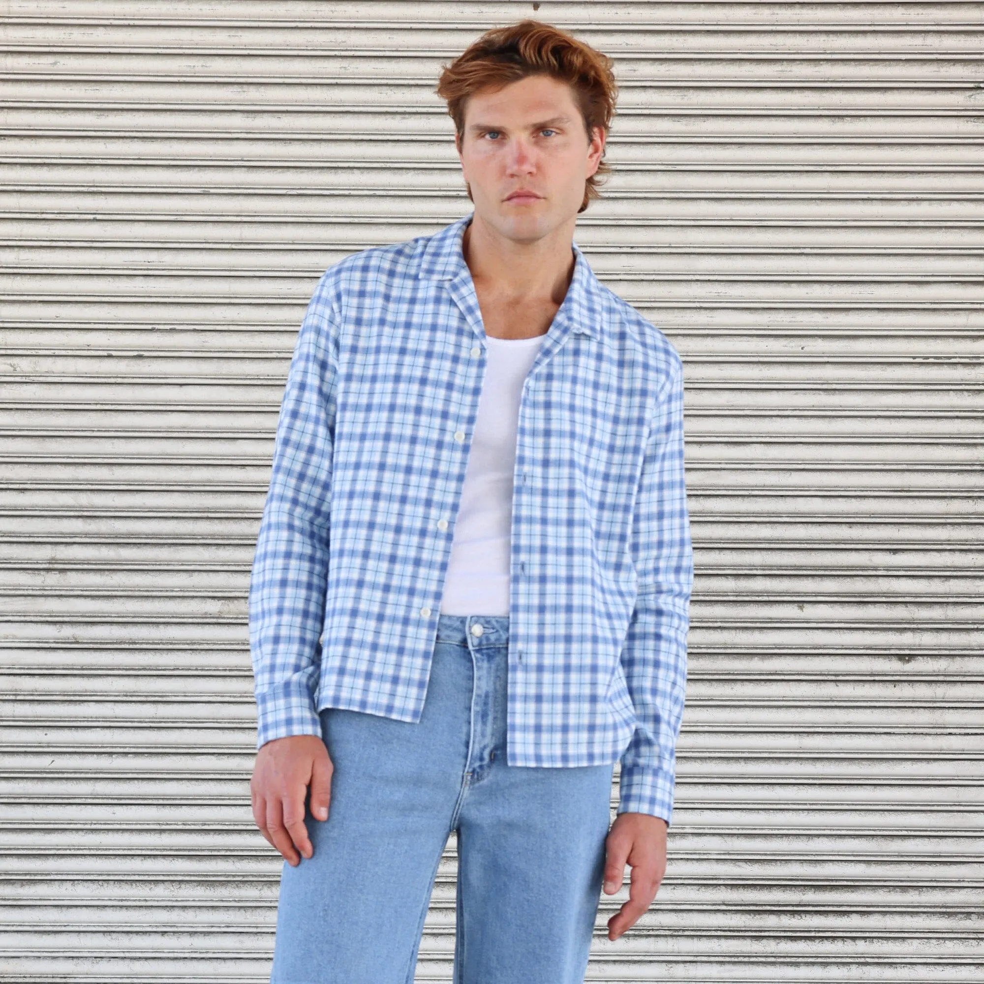 The Rosewood Half-Crop Flannel | Made in USA