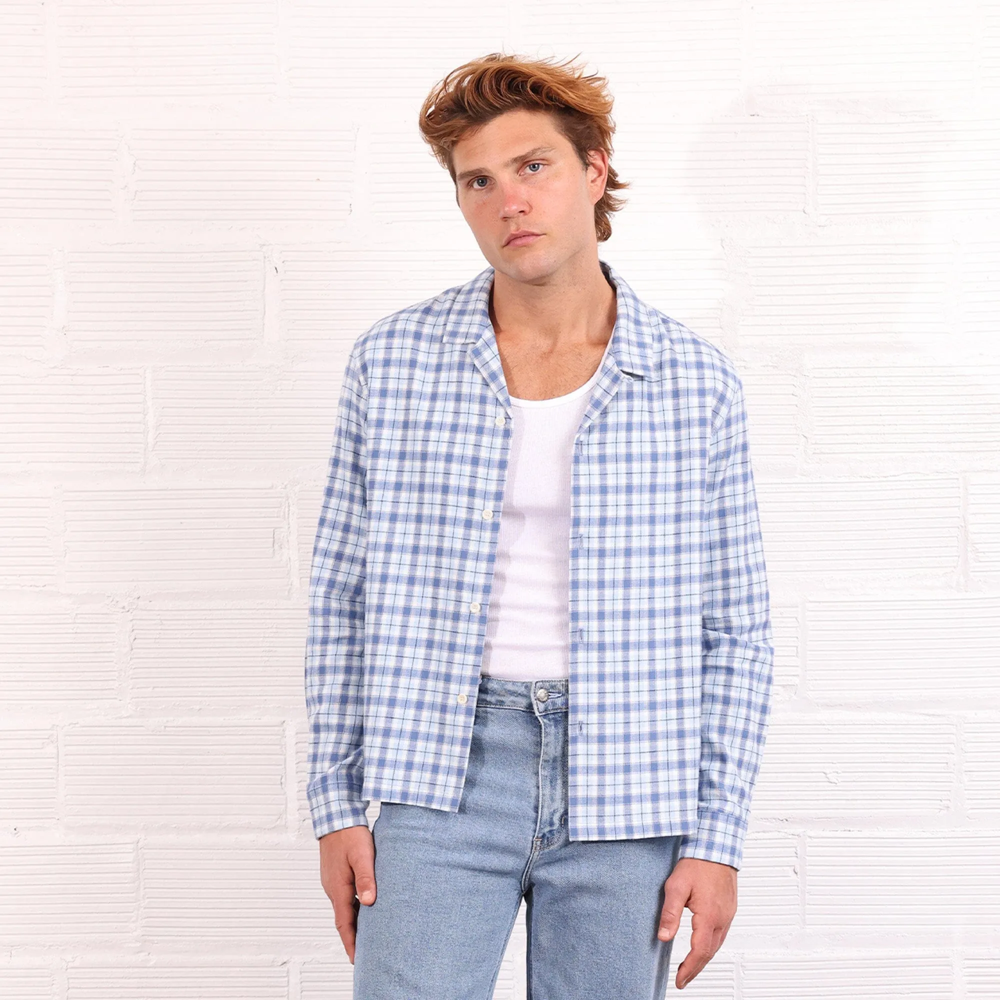 The Rosewood Half-Crop Flannel | Made in USA