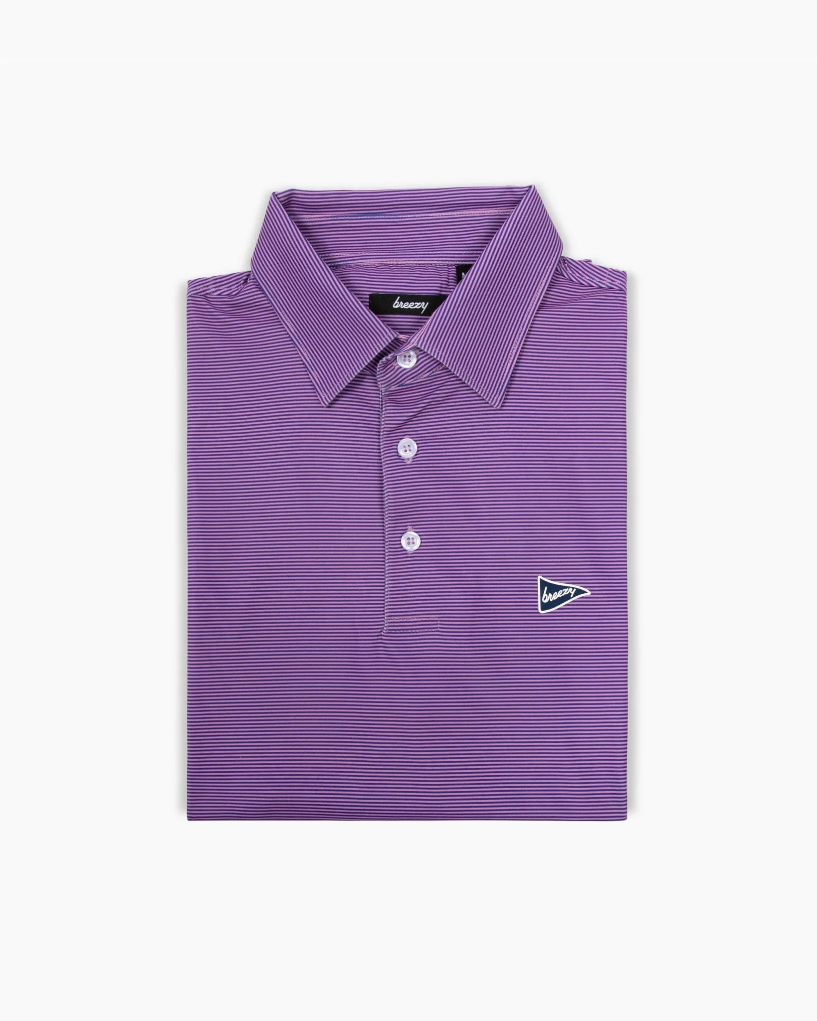 The Violet Stripe Polo