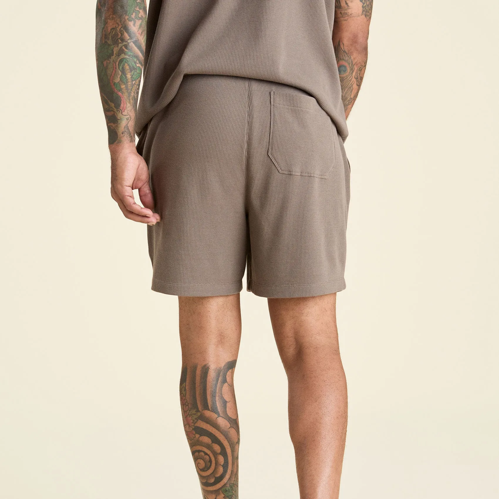 Waffle Shorts | Mocha