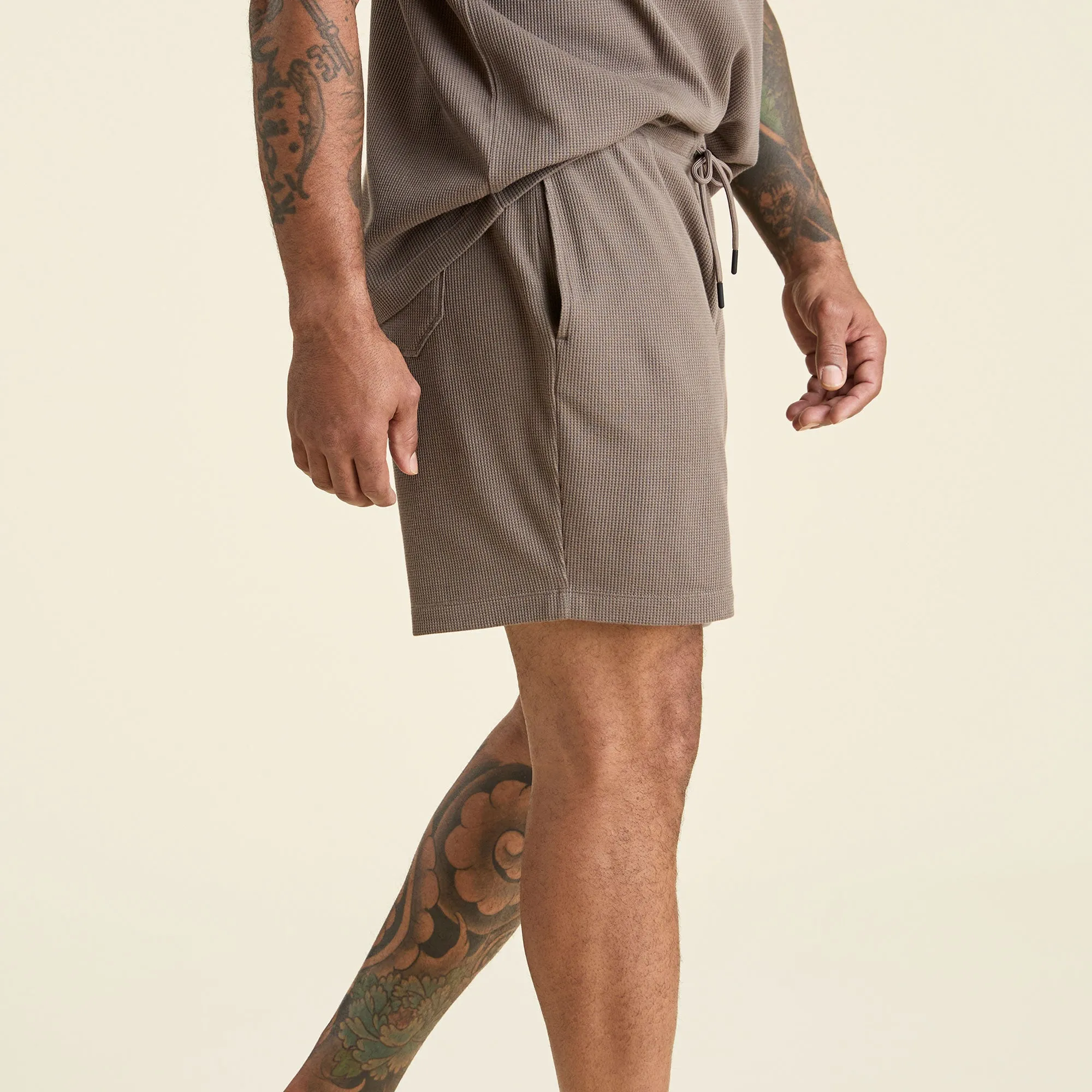 Waffle Shorts | Mocha