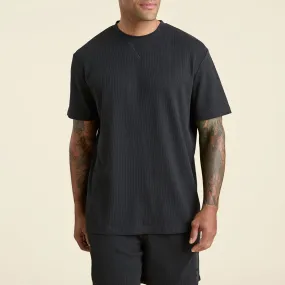 Waffle T-Shirt | Black